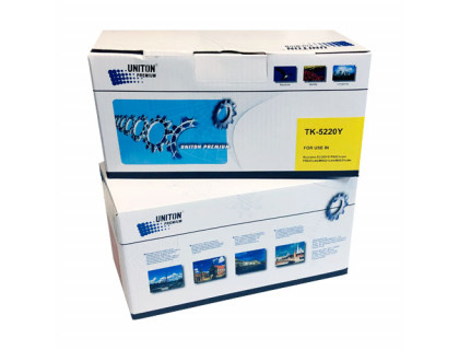 Тонер-картридж для (TK-5220Y) KYOCERA ECOSYS P5021/M5521 (1,2K) желт UNITON Premium
