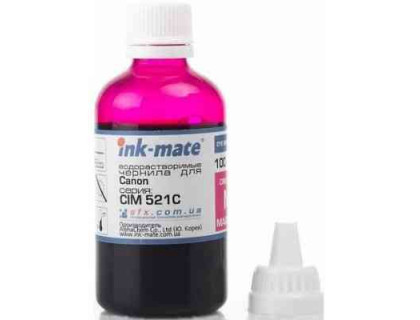Чернила для CANON CLI-521M (70мл, magenta, Dye) CIM-521C Ink-Mate
