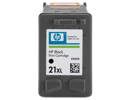 Картридж HP № 21XL черный UNIJET 