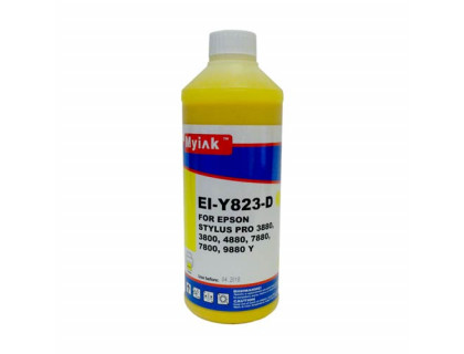 Чернила для EPSON (T0594) St Pro R2400/2880/ 3000/3800/7800/9800/7880/9880 (1л,yellow, Pigment) EI-Y823-D EverBrite™ MyInk