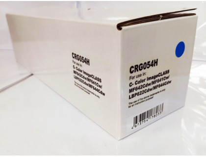 Картридж для CANON LBP-621/623,MF641/643/645 Cartridge 054H C синий (2,3K) (compatible)