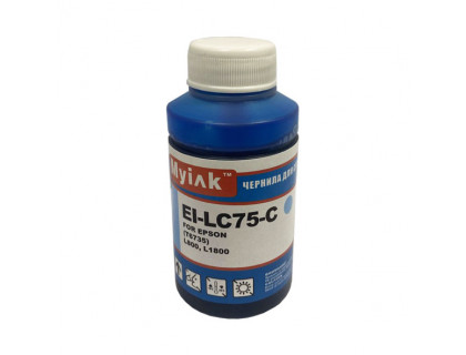 Чернила для EPSON L800/L1800 EI-LC75-C (70мл, Light Cyan Dye) MyInk