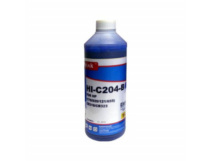 Чернила для HP (178/121/655/901/920/ GT51/ GT52/ GT53) CB318/CB323 (1л,cyan, Dye) HI-C204-B Gloria™ MyInk