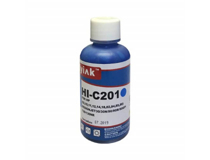 Чернила для HP ( 82/ 85/10/11/88) HP Designjet30/30n/90/90r/90gp/130 C9425A (100мл,cyan, Dye) HI-C201 MyInk