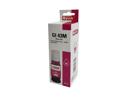 Чернила для CANON GI-43M (60мл, контейнер, magenta Dye) для PIXMA G540/G640 GI43M MyInk