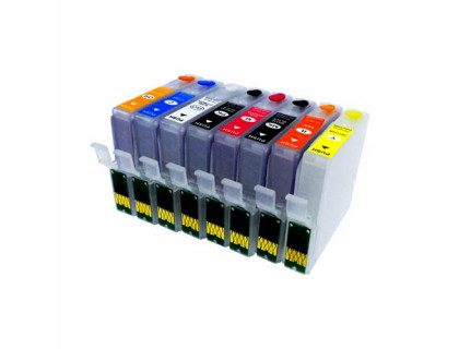 Набор картриджей ПЗК (T5631-5637,5639) для Epson St Pro 7880/9880 (RE-7880/9880) 8 шт (БЕЗ ЧЕРНИЛ) IST