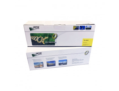 Тонер-картридж для (TK- 590Y) KYOCERA FS-C5250/2026/2526/2626 (5K, SAKATA) желт UNITON Premium GREEN LINE (Eco Protected)