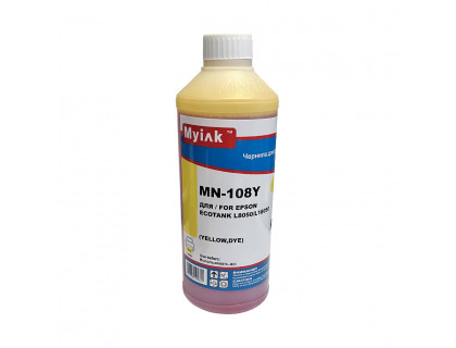 Чернила для EPSON EcoTank (108) L8050/L18053 (1л, yellow, Dye) MyInk