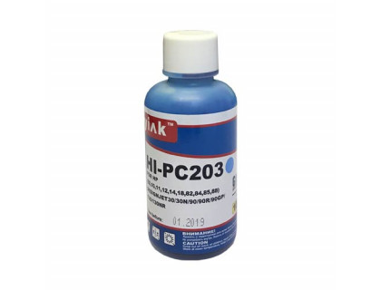 Чернила для HP ( 85) HP Designjet30/30n/90/90r/90gp/130 C9428A (100мл,light cyan, Dye) HI-PC203 MyInk