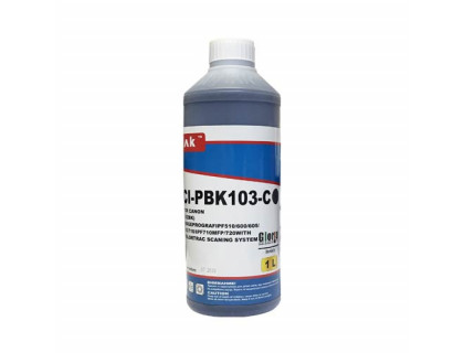Чернила для CANON (PFI-102BK/107/303BK) imagePROGRAF iPF8400D/iPF605/iPF710/iPF750/iPF760/iPF765/iPF510/iPF500 (1л, black, Dye) CI-PBK103-C MyInk