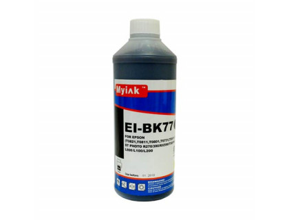 Чернила для EPSON (T0811/T0821/T0801) St Photo T10/T50/P50/R200/R270/RX590 (1л,black Dye ) EI-BK77 Gloria™ MyInk