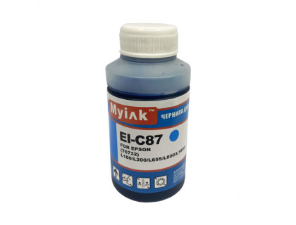 Чернила для EPSON L800/L1800/ L100/ L200 EI-C87 (70мл, Cyan Dye) MyInk