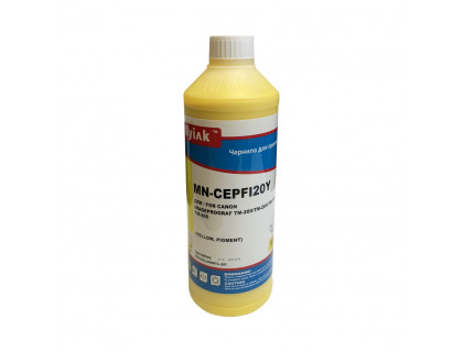 Чернила для CANON (PFI-120Y) TM-200/205/300/305 (1л, yellow, Pigment) CEPFI20Y MyInk