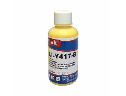 Чернила для HP (971) Officejet Pro X576DW/X476DN/X551DW (100мл,yellow,Pigment) LI-Y417-B EverBrite™ MyInk