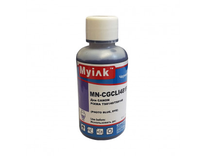 Чернила для CANON ( CLI-481PB) PIXMA TS8140, TS8240, TS8340, TS9140 (100мл,Photo blue Dye) MyInk