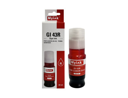 Чернила для CANON GI-43R (60мл, контейнер, red  Dye) для PIXMA G540/G640 GI43R MyInk.