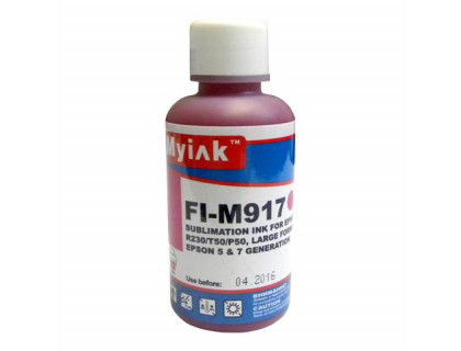 Чернила для EPSON St Photo R230/T50 (100мл,magenta,сублимационные) FI-M917/ES917M MyInk