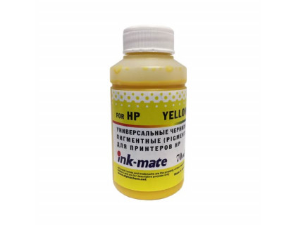 Чернила универсальные для HP (70мл, yellow, Pigment) HIMB-UPY Ink-Mate