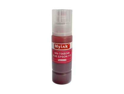 Чернила для EPSON EcoTank 113 (T06B340) ET-5850/5800/16600/16650 (70мл, контейнер, magenta,Pigment) MN-T06B340 MyInk