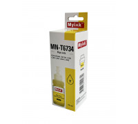 Чернила для EPSON (T6734) L100/L200/ L655/ L800/ L1800 (70мл, контейнер,yellow Dye) MN-T6734 MyInk