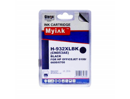 Картридж для (932XL) HP Officejet 6100/6600/6700/7110/7510/7512/7610/7612 CN053AE Black (40ml, Pigment) MyInk SAL
