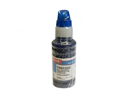 Чернила для EPSON EcoTank 112 (T06C24) L6550/6570/11160/15150/15160 (70мл, cyan,Pigment) MyInk