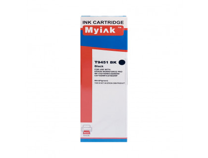 Контейнер  с чернилами для EPSON (T9451) WorkForce WF-C5290DW/WorkForce WF-C5790DWF Black (90ml, Pigment) MyInk SAL